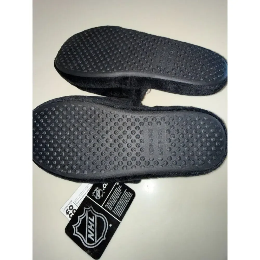 Lot of 2 Philadelphia Flyers Team Jersey Indoor/Outdoor Slippers ~ MED (9-10)